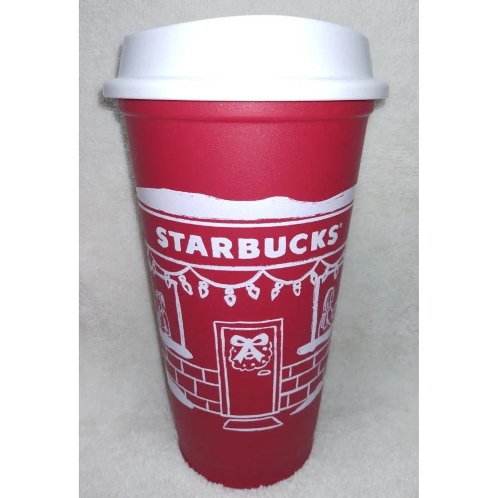NEW‎ Starbucks Christmas 2025 Red Cup Day 16oz Xmas Holiday